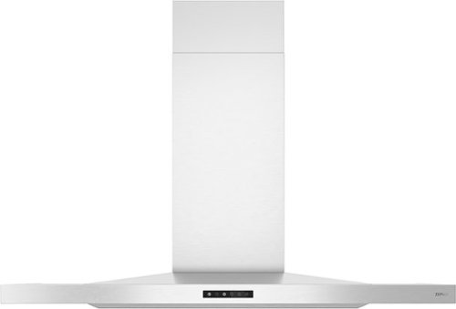 Zephyr - Layers 36 in. Shell Only Wall Mount Range Hood with LED Lights - Stainless Steel