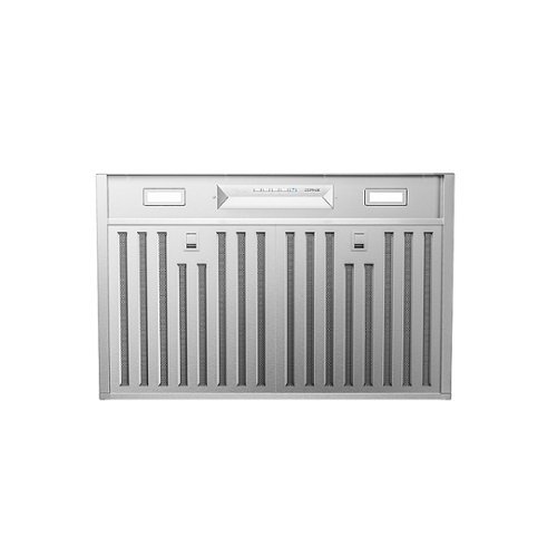 Zephyr - Monsoon Mini II 30 in. 600 CFM Insert Range Hood with LED Lights - Stainless Steel