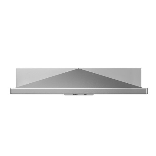 Zephyr - Pyramid 36 in. 400 CFM Under Cabinet Range Hood with LED Lights - Stainless Steel