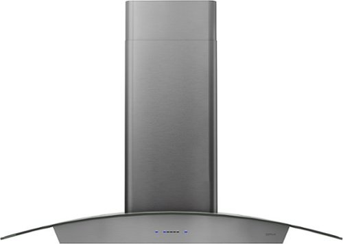 Zephyr - Ravenna 30 in. 600 CFM Wall Mount Range Hood with LED Light - Black Stainless Steel