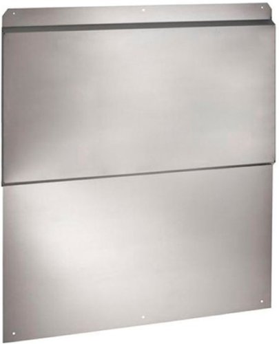 Zephyr - Telescopic 42 in. Backsplash For Range Hoods - Stainless Steel