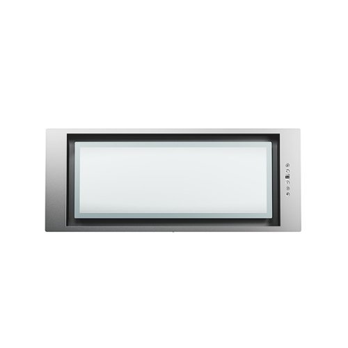 Zephyr - Tornado Glo 28 in. Insert Range Hood with LED Lights - Stainless Steel