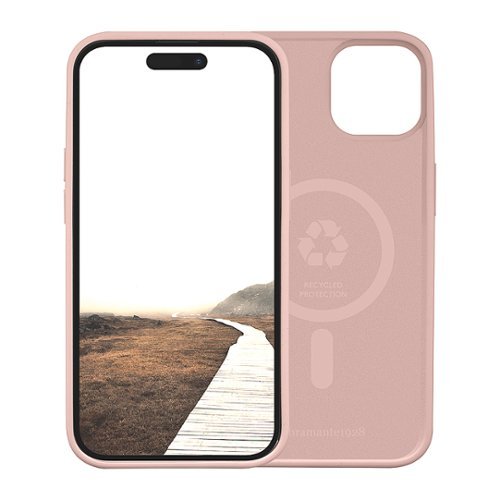 dbramante1928 - Monaco Case with Magsafe for Apple iPhone 15 - Pink Sand