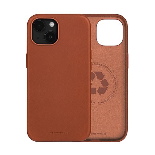 dbramante1928 - Roskilde Magsafe Leather Case for Apple iPhone 15 - Tan