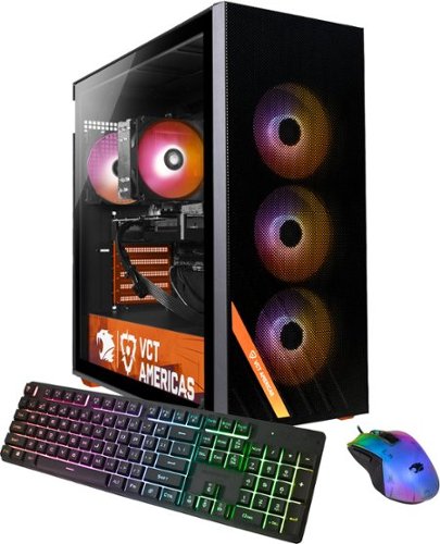 iBUYPOWER Scale Gaming Desktop VALORANT VCTA - AMD Ryzen 7 7700 - 32GB Memory - NVIDIA GeForce RTX 4060 Ti 8GB - 1TB SSD - Black