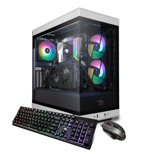 iBUYPOWER - Y40 312i Gaming Desktop - Intel Core i7 13700KF - 32GB Memory - NVIDIA GeForce RTX 4070 Ti 12GB - 1TB NVMe + 1TB HDD - White