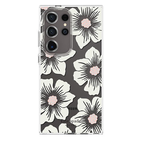 kate spade new york - Protective Case for Samsung Galaxy S24 Ultra - Hollyhock Cream